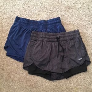 Lot of two Avia workout shorts